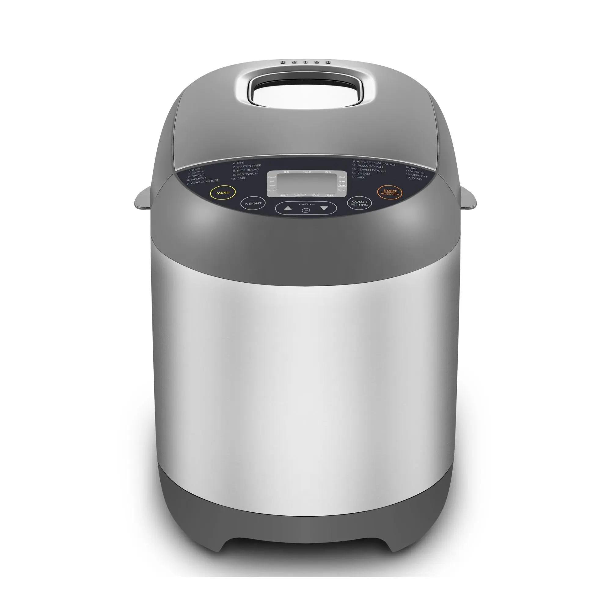 Elite Cuisine 2-lb Programmable Bread Machine with 19 Presets Elite Cuisine 2-lb Programmable Bread Machine with 19 Presets