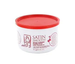 SATIN SMOOTH “WILD CHERRY” HARD WAX WITH VITAMIN E