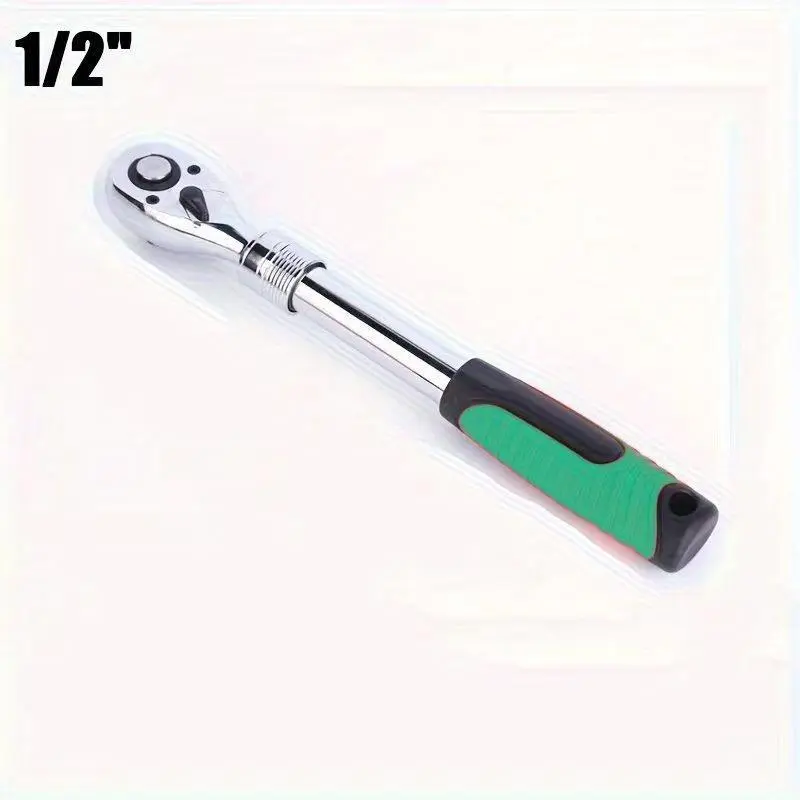 72-Tooth Extendable Adjustable Ratchet Wrench – Durable Alloy, Multi-Size Quick-Socket, Ergonomic for Auto Repair & DIY, Ratcheting Wrench Tool