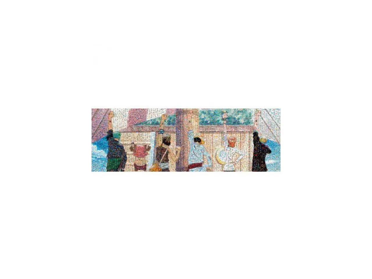 Ensky One Piece Sign of Friends Mosaic Art 950-Piece Jigsaw Puzzle Ensky One Piece Sign of Friends Mosaic Art 950-Piece Jigsaw Puzzle