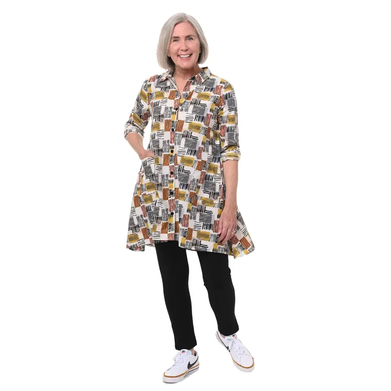 Destin Womens Tunic in Rhythm