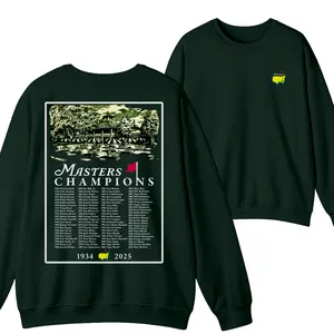 2025 Masters Tournament Crewneck Sweatshirt – Augusta 91 Years Celebration Sweater for Golf Fans – Menswear Pullover, Gift for Men, Graphic Unisex