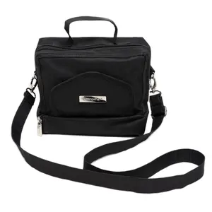 ChangePal On-The-Go Diaper Changing Bag with 3 Separate Compartments, Wipeable Changing Pad Included, Easy Front Flap Opening & Convenient Access