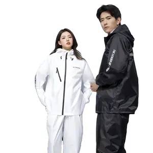 Raincoat Pants  and Jacket Set Ultra-thin Men's and Women's Split Raincoat Motorcycle Riding Outdoor Fishing Raincoat Waterproof