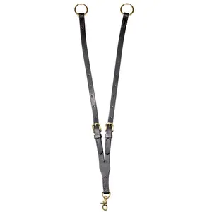 Victor Supreme Adjustable Dark Leather Training Fork