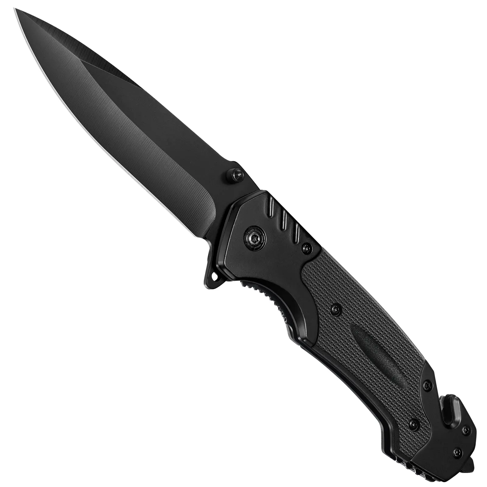 Multi‑Function EDC Folding Knife with Pocket Clip for Outdoor Camping, Hiking & Farm Work