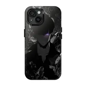 Solo Leveling Sung Jin Woo Phone Case, Anime Phone Case For IPhone 11 12 13 14 15 16 Pro Max Plus X SE, Samsung S21 S22 S23 S24 S25 KOO