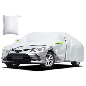 Car Cover Fit for Toyota Camry 1996-2025, Waterproof All Weather for Automobiles Full Exterior Cover Rain Sun UV Protection with Door Zipper