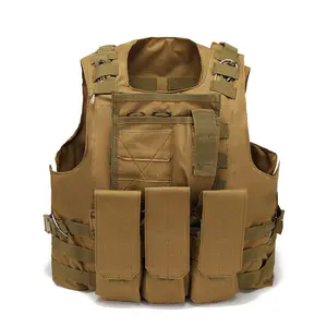 Training tactical vest outdoor gear protective clothing molle vest outdoor multifunctional tactical vest Lightweight Quick Release