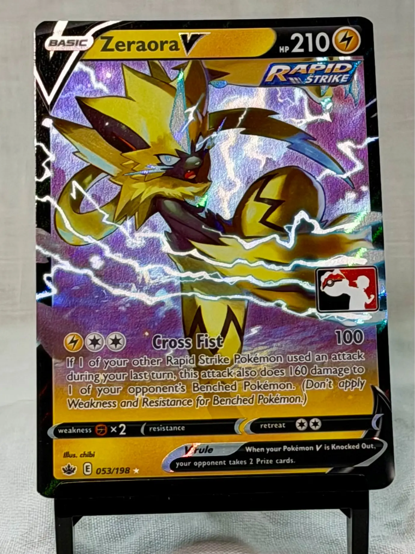 Zeraora V Prize Pack Stamped