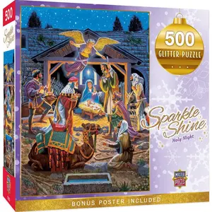 Sparkle & Shine - Holy Night 500 Piece Glitter Puzzle