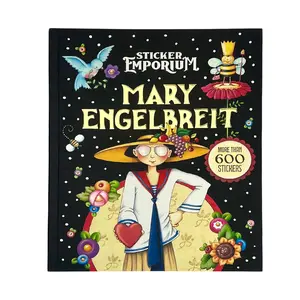Sticker Emporium Mary Engelbreit Crafts Kit - 500+ Vintage Self Adhesive Stickers, Junk Journal Supplies for Scrapbooking & Planners - Paperback by Parragon Books