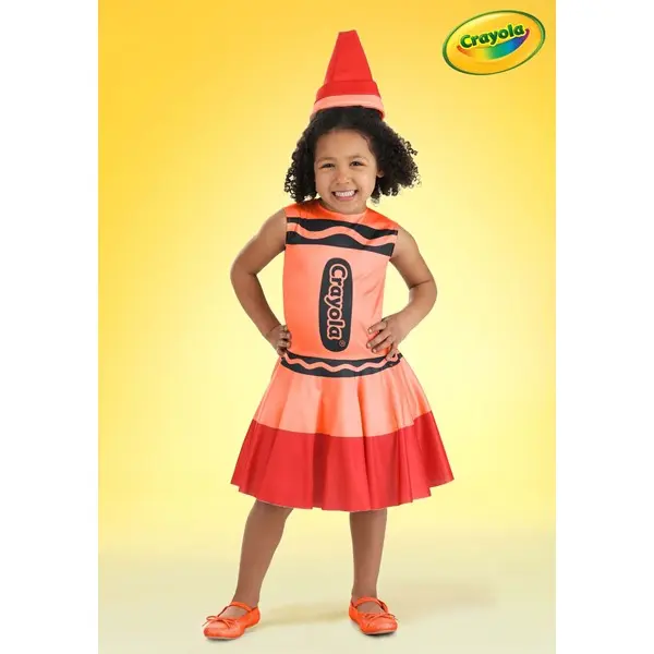 Crayola Toddler Red Crayon Costume Dress