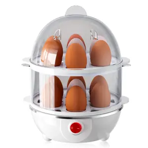 High-Quality Plastic Egg Steamer with Fast Heating, Easy Operation & Compact Design, Perfect for Quick Breakfasts, Snacks, and Healthy Meals - Durable, Safe, and Easy to Clean Kitchen Appliance for Busy Households