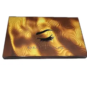 18-Color Cosmetic Eyeshadow Palette, Shimmer High-Pigment Powder, Blendable Matte Finish, Vegan, Unscented, Long-Lasting Eye Makeup