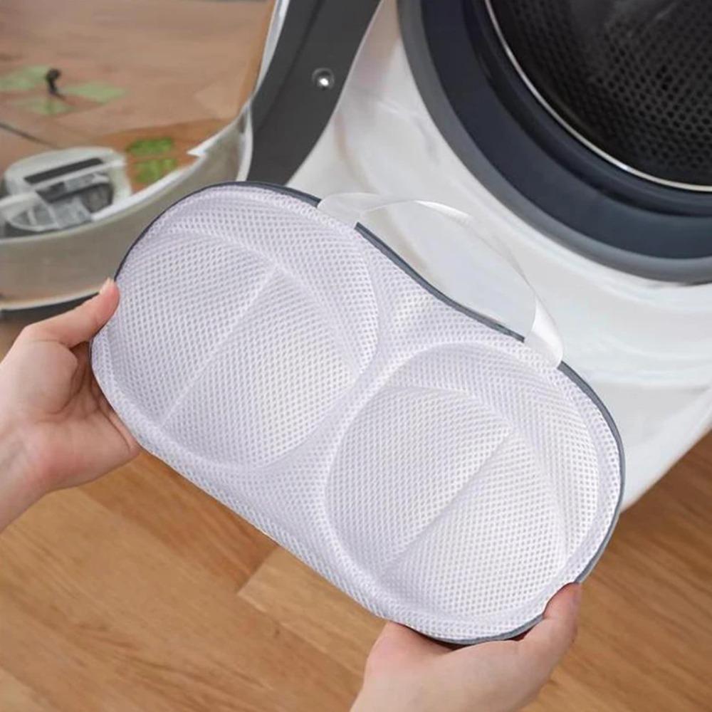 1pc Thickened Mesh Bra Laundry Bags – Protect Underwear, Prevent Deformation & Friction, Suitable for Washing Machines