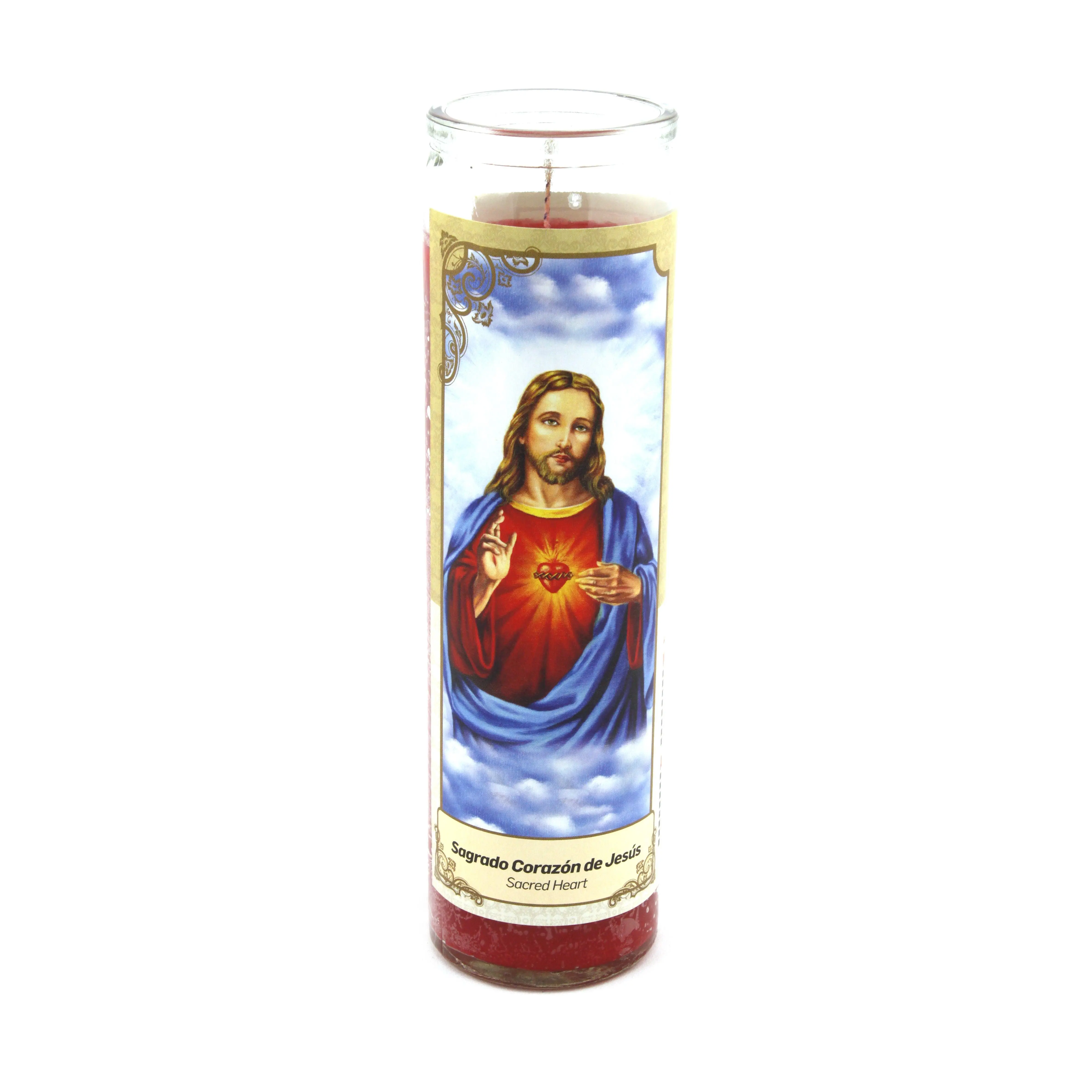 Candles Sacred Heart of Jesus - Sagrado Corazon de Jesus