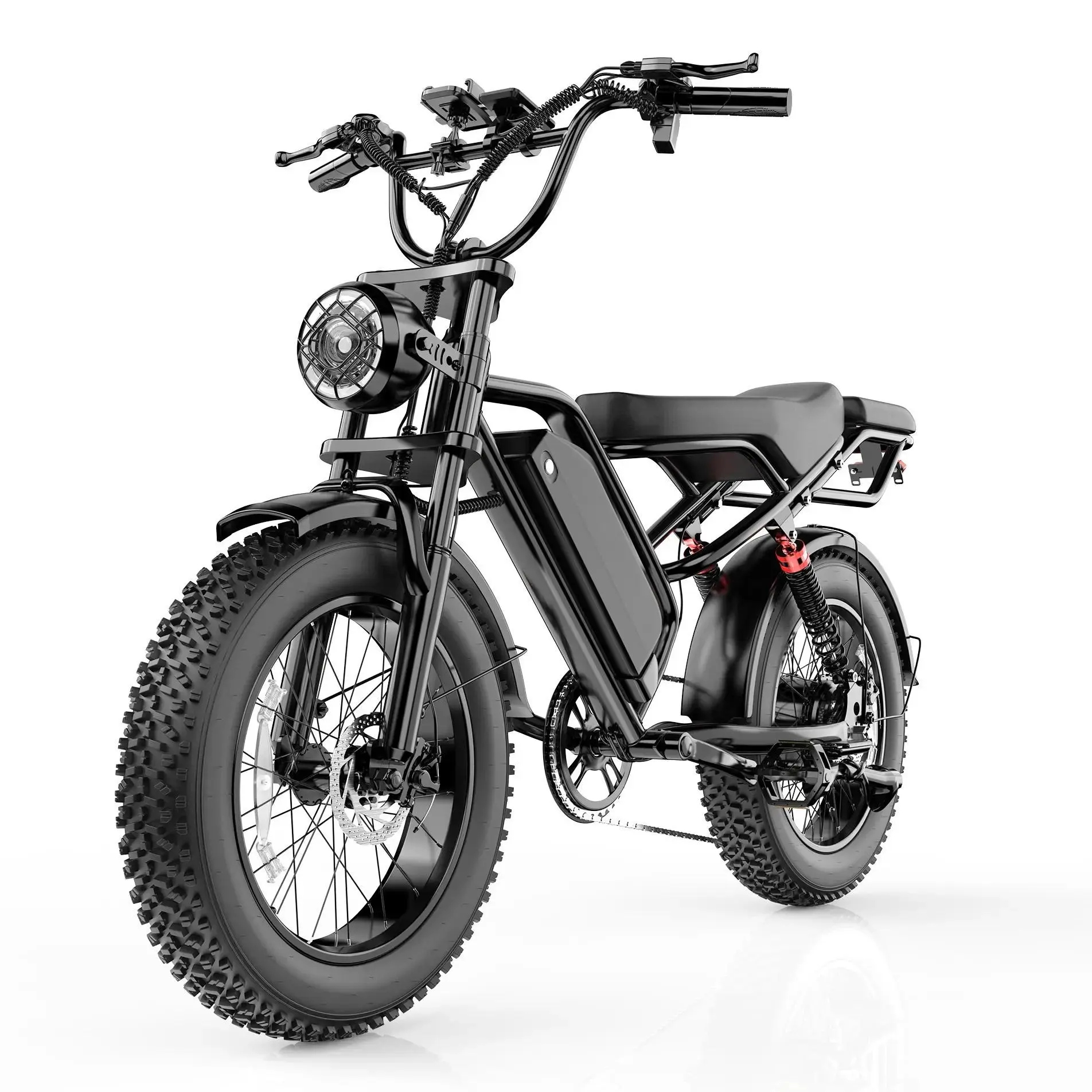 BK20 ELECTRIC EBIKE, AW2PRO-Peak Power 1500W Electric Ebike for Adults, Top Speed 31 MPH,Range 40-70 Miles,48V 20Ah Removable Battery,Full Suspension,UL 2849 Certified Ebike,2-Seater Design