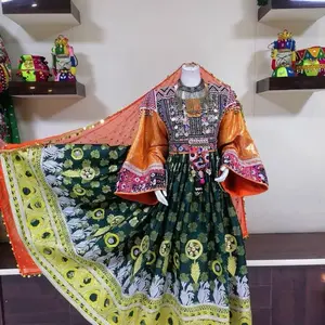 long maxi handmae Afghani outfit