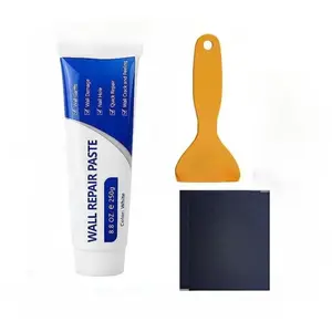 Drywall Repair Kit, Wall Mending Agent, Wall Patch Repair Kit with Scraper, Simple Filling of Wall Holes＆Efficient Crack Repair