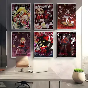 Comics K-KakeguruiS Poster HD Waterproof Art Poster for Home, Bar & Café Decor | Fade-Resistant, Non-Sticky, Vibrant DIY Wall Print Perfect Decorative Poster for Office & Living Room