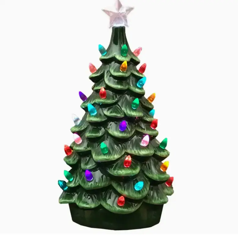 Green Ceramic Tree