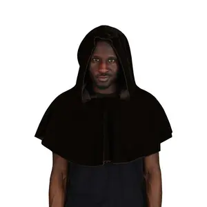 Adult Brown Hood Cowl