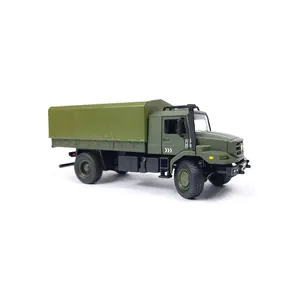 1/36 Scale Military Unimog U1300 Diecast Metal Model Truck, Metal Body, Authentic Collectible Die Cast Cars for Model Car Enthusiasts