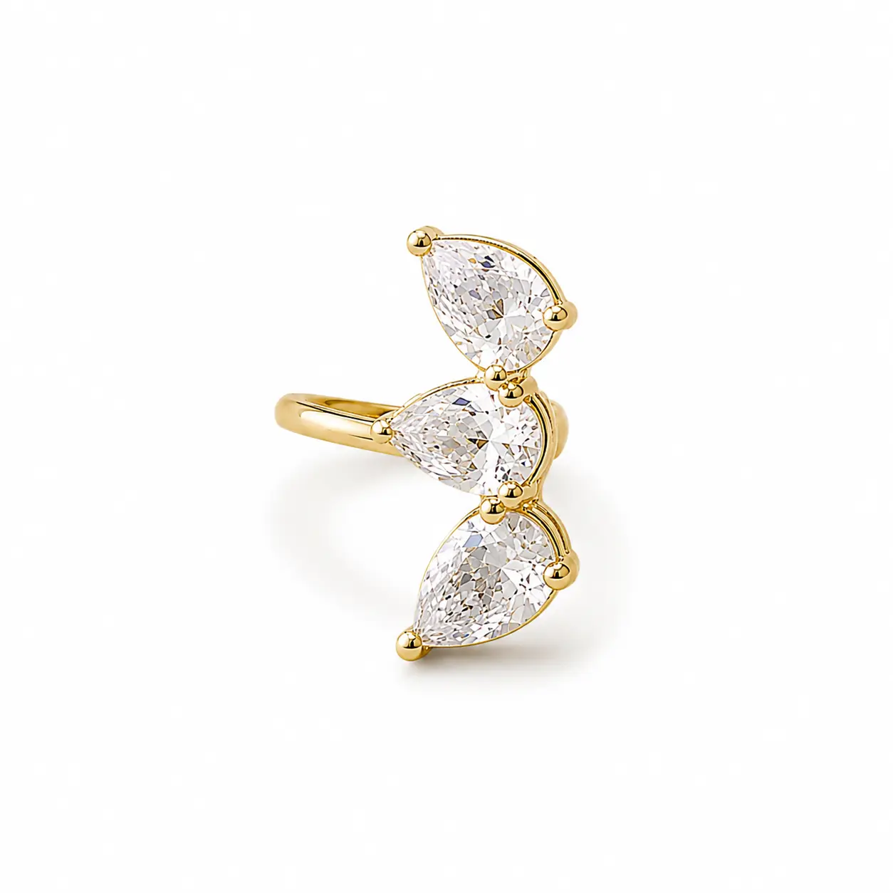 Marquise Ear Cuff