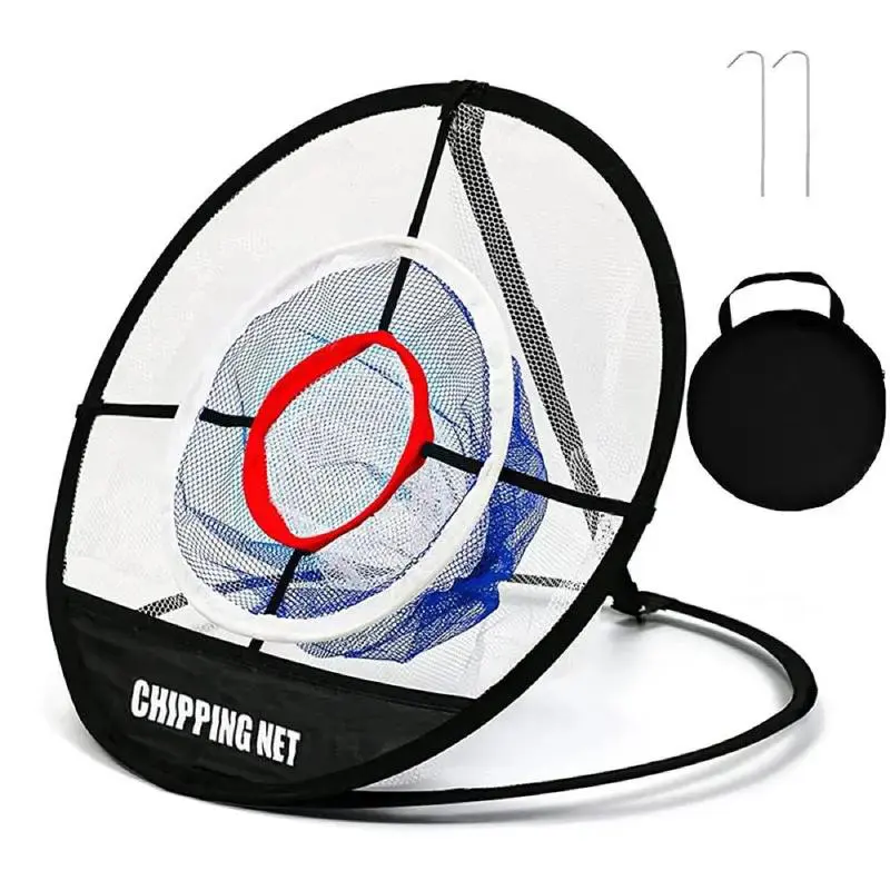 Portable & Folding Golf Practice Net, Golf Hitting Net & Training Aid for Improving Hitting Skill