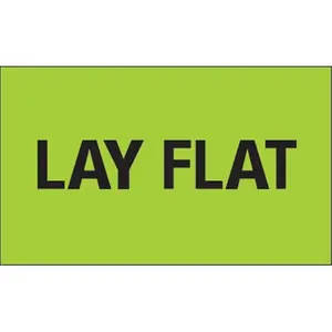 212 MAIN Lay-Flat Fluorescent Green Labels, 3x5 in Roll of 500, Office Supplies for Index Dividers & Basic Organization