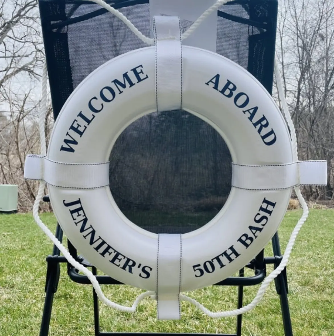 Personalized Life Ring - Custom Life Ring - USCG Approved Life Ring - Floatation Device - Custom Pool Ring - Coast Guard Approved - USCG Approved