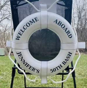 Personalized Life Ring - Custom Life Ring - USCG Approved Life Ring - Floatation Device - Custom Pool Ring - Coast Guard Approved - USCG Approved