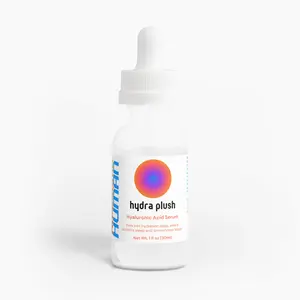 Awesome Human Hydra Plush Hyaluronic Acid Serum 1 fl oz | Multi-Molecular Formula for Superior Hydration & Anti-Aging Benefits | Dermatologically Tested & Safe for All Skin Types