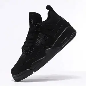 2026 Latest Men Women Casual Athletic Shoes, Stylish 4S Basketball Footwear Black Red Color, Please Do Not Buy Bonus Items