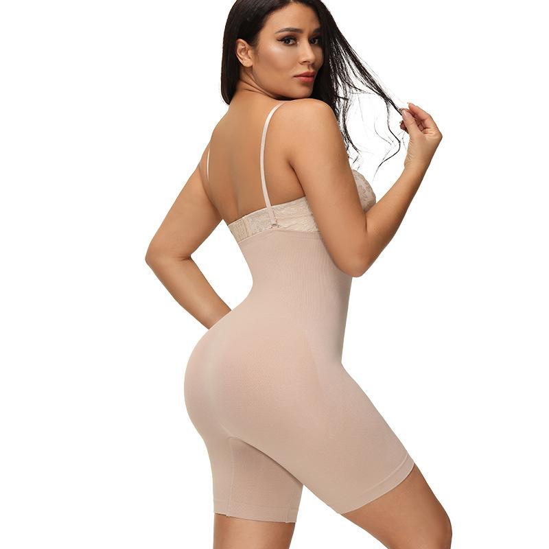 One-piece Shapewear With Tummy Straps