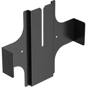 Slim Wall Mount for Sonos Amp Mount Bracket, Black Steel Mount for Sonos Wireless Amplifier Mounting Bracket