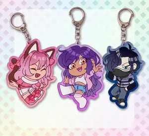 KC+Aphmau+Kane Acrylic Keychain Set