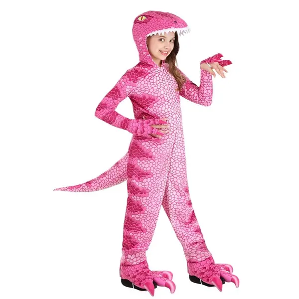 Girl's Daring Dinosaur Deluxe Costume