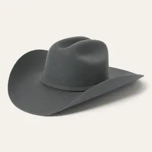 Stetson Mason Granite Grey 4X Wool Felt Cowboy Hat SWMSON-7242