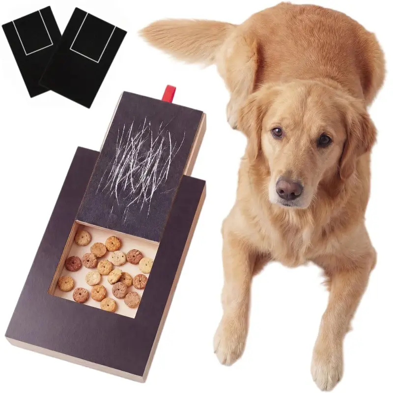 Dog for nail Scratch Board, Dog Scratch Board For Nails, 2-in-1 Set Of 3 (Including 2 Extra Sandpaper Sheets), (Dog for nail Filing Board, Scratch Pad For Dogs, Sturdy Wooden for nail File W/ Treat Compartment & Snack Box ), For All Dog Breeds summervibes
