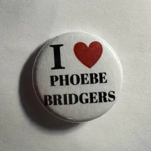 Handmade Phoebe bridgers 1.25 inch Pin Button Badge handmade pinback buttons pins - Phoebe bridgers merch
