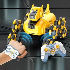 Remote Control Robot Dog Toy, 1 Set Smart Robot Dog Toy with Lights & Music & Spray, Indoor & Outdoor Intelligent Robot Dog Toy