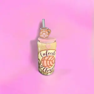 CUTE PRE-MADE 16oz/20oz Cups on SALE. Glass, Acrylic or Stainless Steel material available.