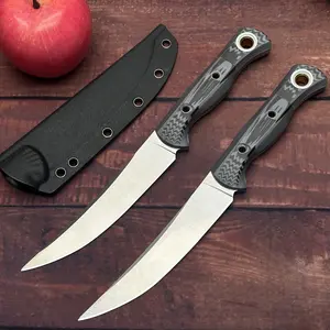 Outdoor multi-tool with an ergonomic handle, equipped with a protective sheath — suitable for hiking and fishing