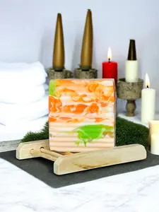 Paris J Strawberry Kity Yoni Cleansing Bar - Organic pH Balancing Cleansing Bar with Natural Herbs and Essential Oils  Hydrating