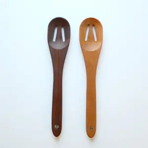 Handmade Everyday Slotted Wooden Spoon