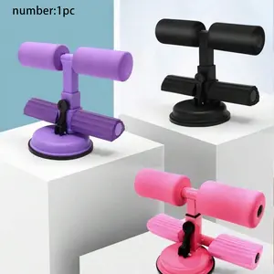 Abdominal Sit-Up Equipment Suction Cup Ankle Support Exercise Fitness Gear Adjustable Sports Strength Training Aid Abdominal Workout Equipment