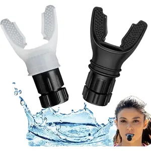 Oxyflow Small Adjustable Resistance Respiratory Training Device Portable Lung Trainer for Athletes Singers & Outdoor Enthusiasts Improve Breathing Power - Workout Equipment