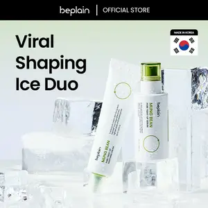 [VIRAL] Mung Bean & Peptide Ice Glow DUO: Facial Serum & Moisturizing Cream for tightening pores, reducing puffiness, cooling relief
